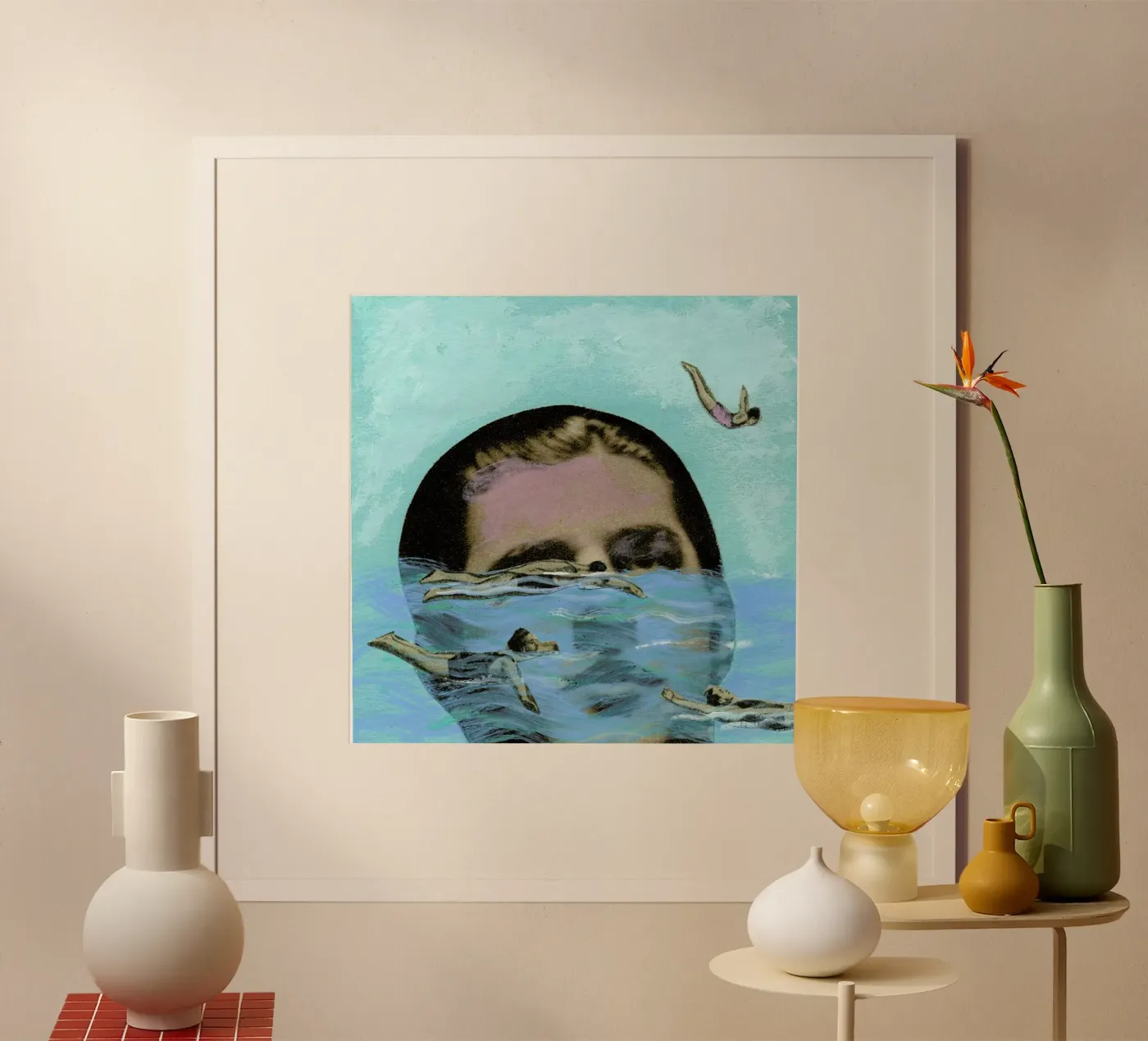 Man Overboard poster da Ellen Weinstein