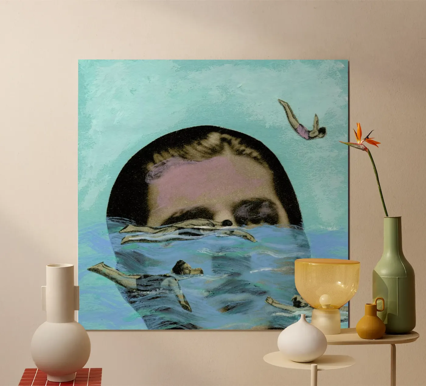 Man Overboard poster da Ellen Weinstein