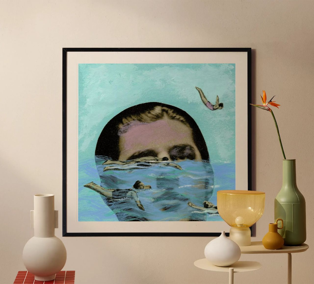 Man Overboard carta hahnemühle da Ellen Weinstein