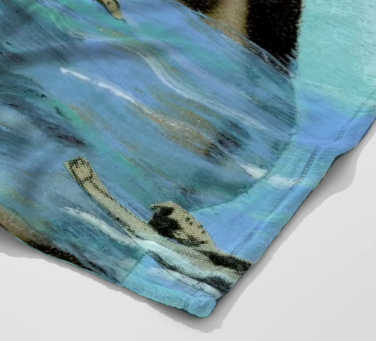 Man Overboard coperta in pile da Ellen Weinstein