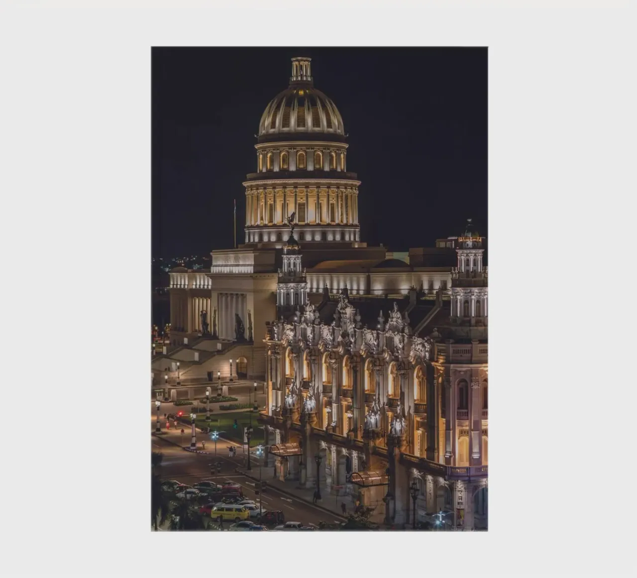 The Capitolio Building, Havana notebook by Dave Hare Photography