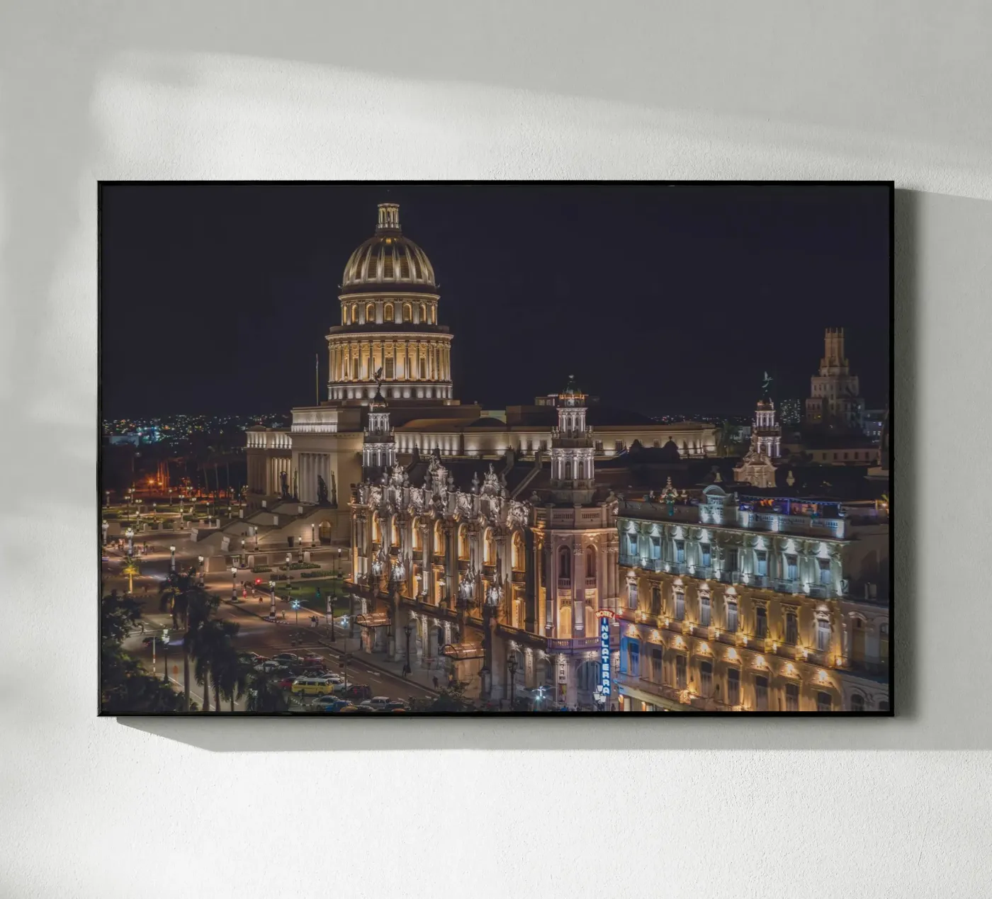 The Capitolio Building, Havana acrylic glass by Dave Hare Photography