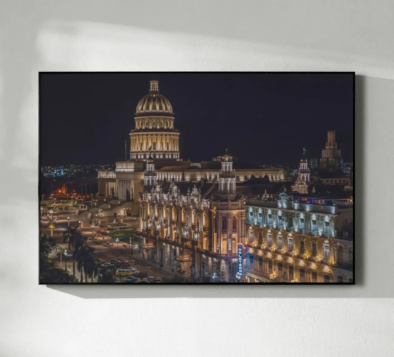 Edificio del Capitolio, L'Avana plexiglass da Dave Hare Photography