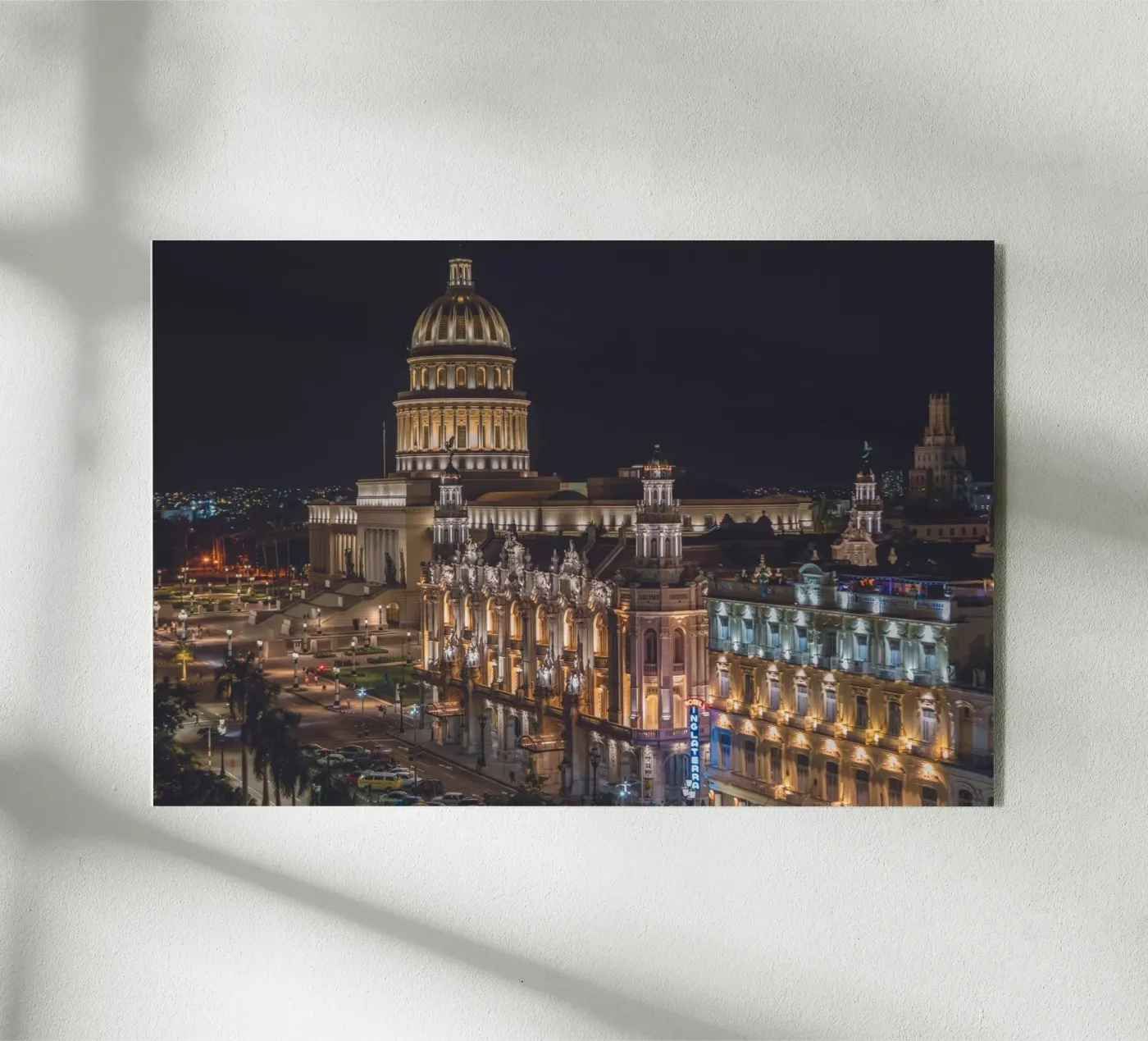 The Capitolio Building, Havana acrylic glass by Dave Hare Photography