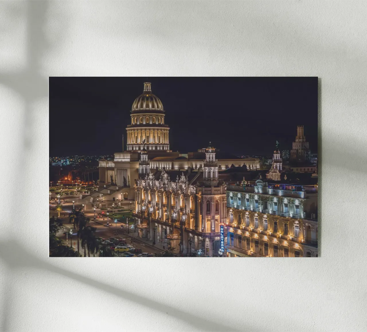 Edificio del Capitolio, L'Avana plexiglass da Dave Hare Photography