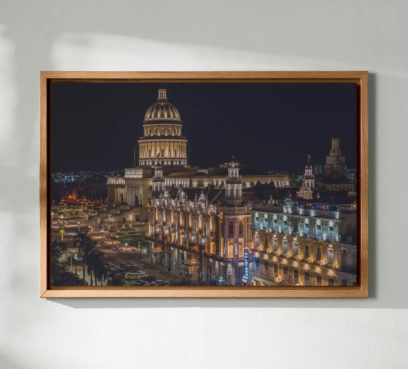 Edificio del Capitolio, L'Avana tela da Dave Hare Photography