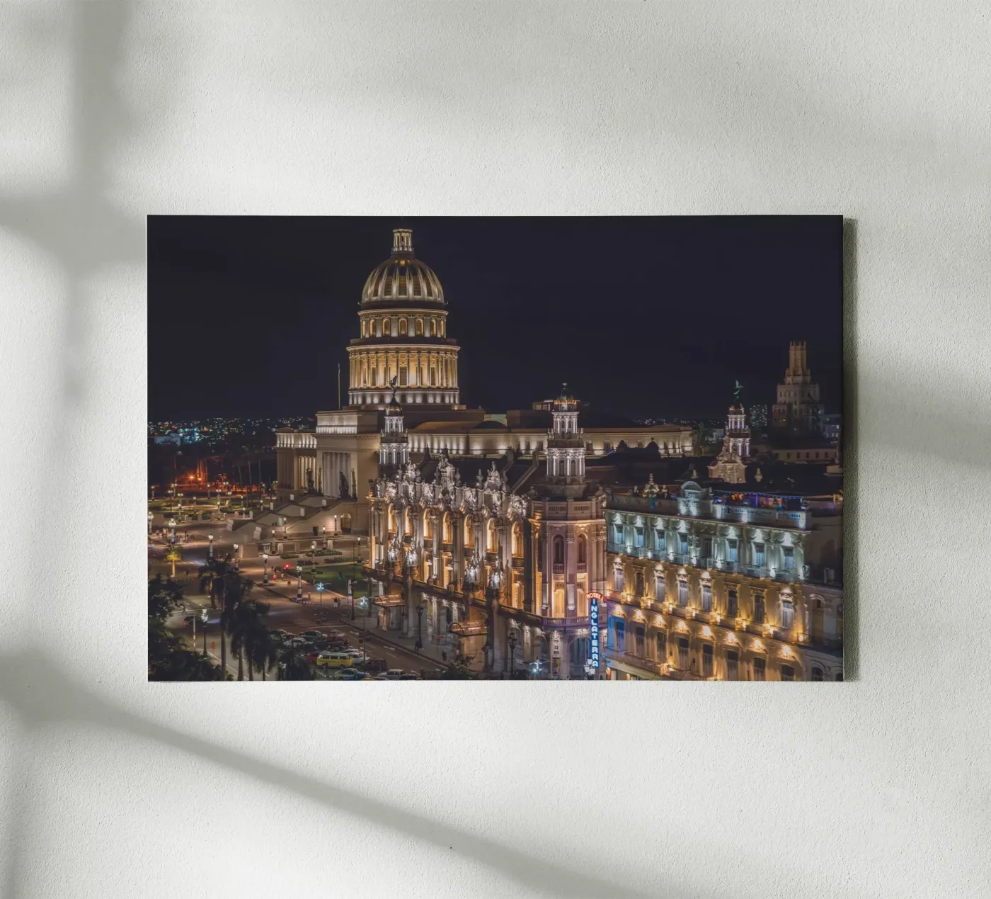 Edificio del Capitolio, L'Avana tela da Dave Hare Photography