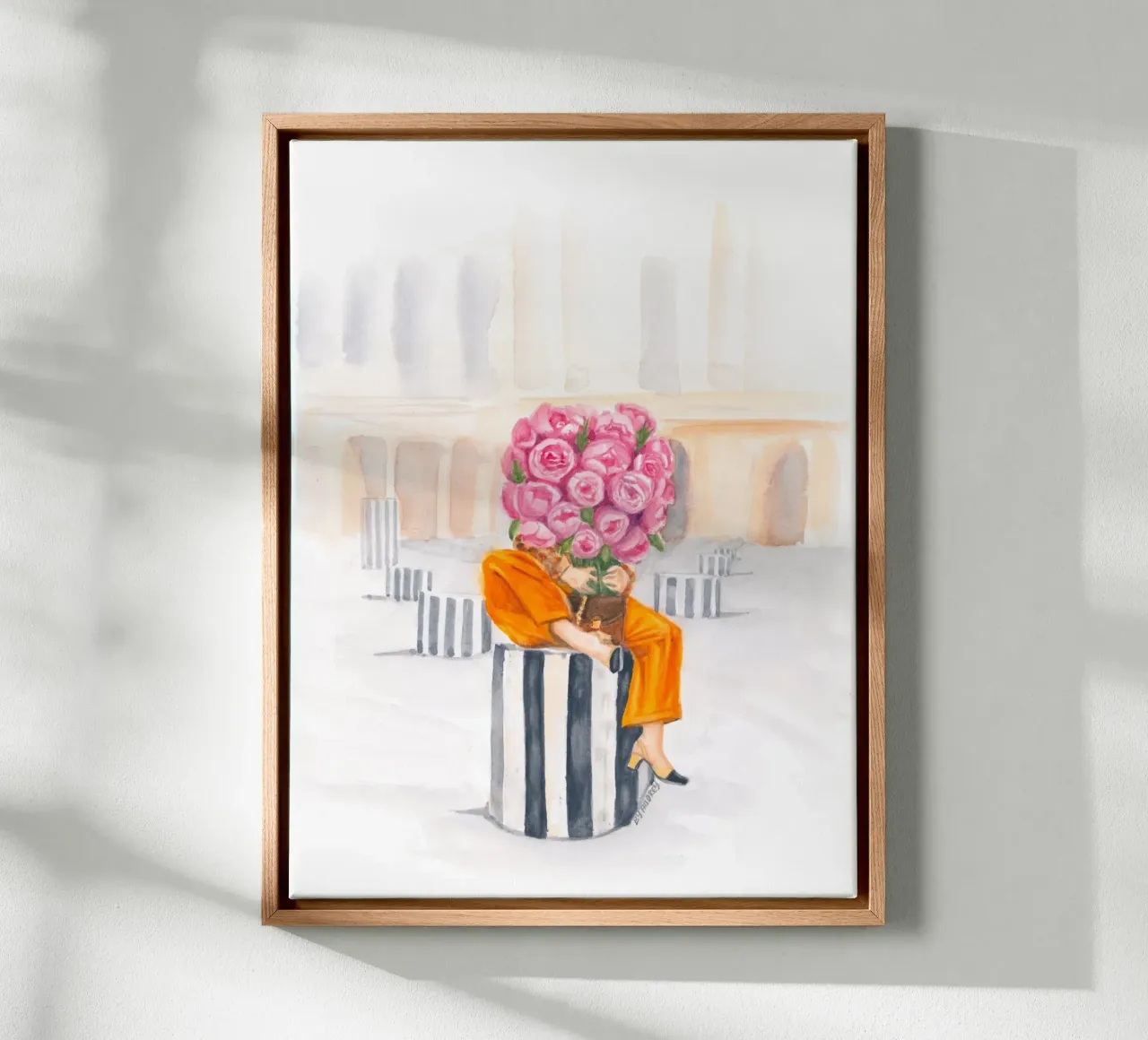Palais Royal Rendez-Vous tela con Cornice a cassetta da byaudreyd