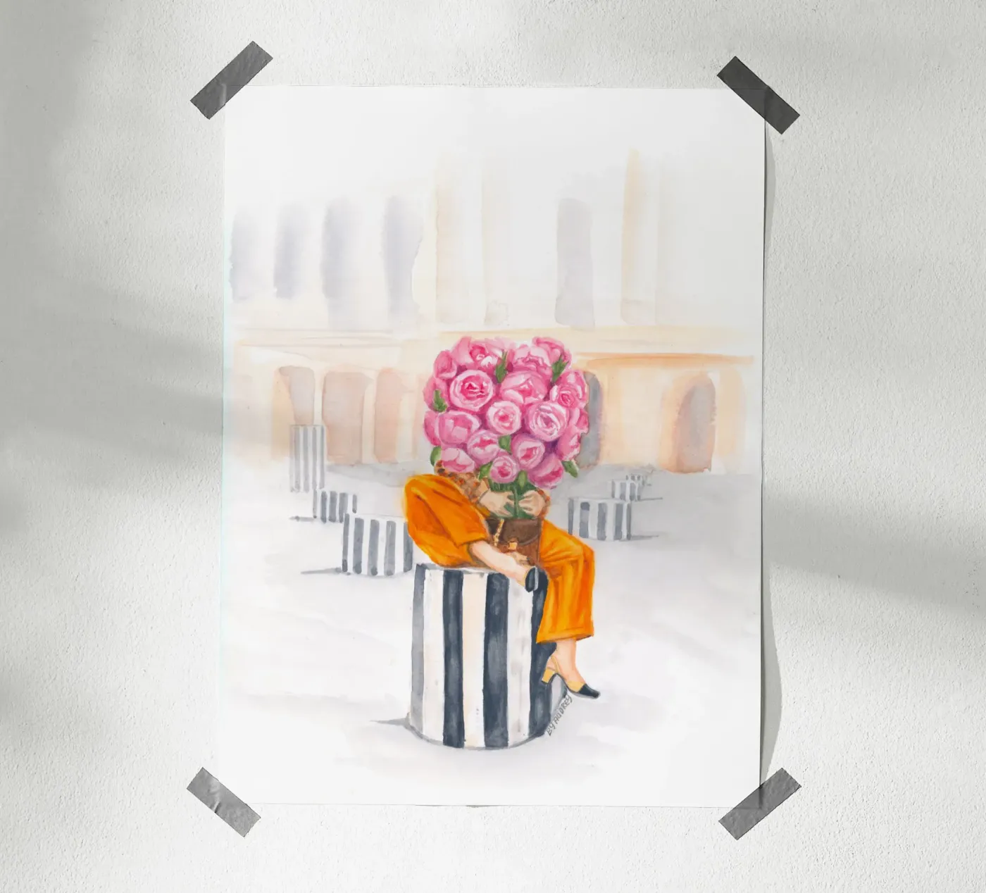 Palais Royal Bold Statement poster da byaudreyd