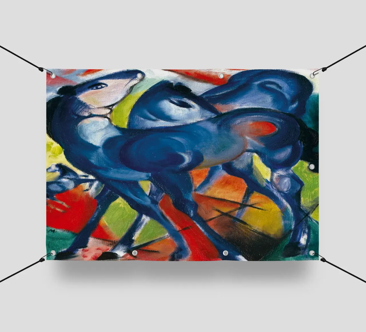 Franz Marc - I puledri blu telo in pvc da ARTOTHEK