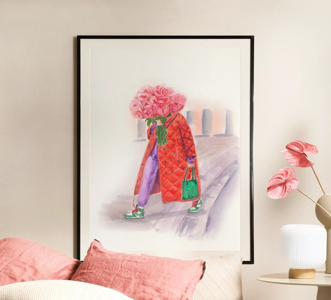 Punchy Oberkampft Streetwear poster by byaudreyd