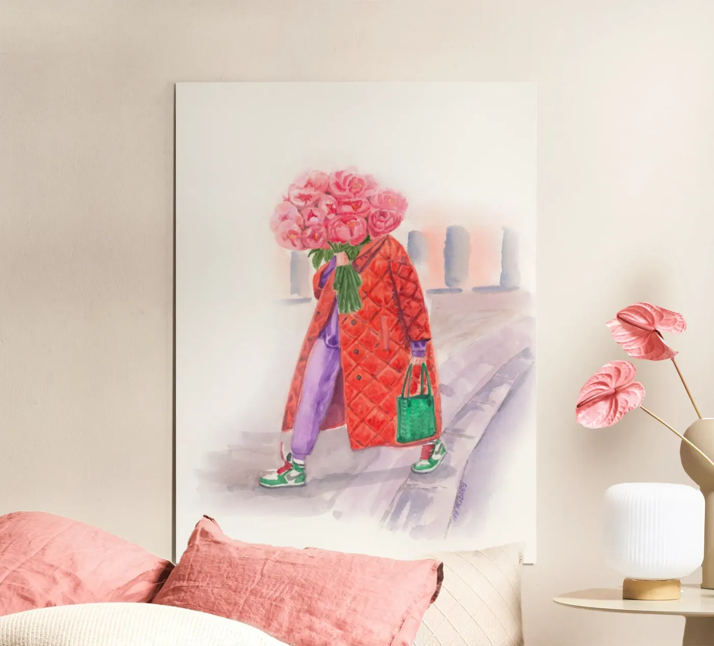 Punchy Oberkampft Streetwear poster by byaudreyd
