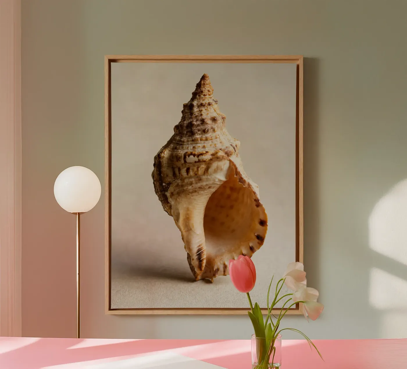 schelp canvas van onelife