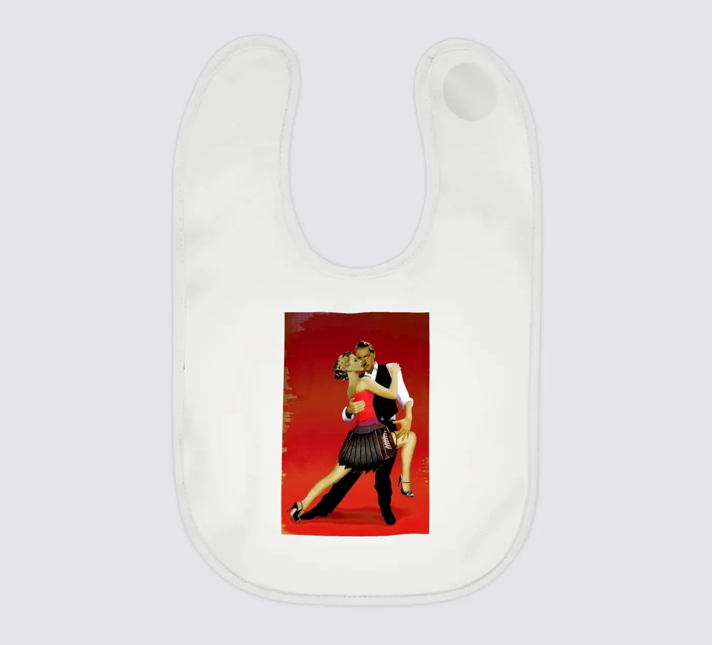 Tango baby slabbetje van Ellen Weinstein