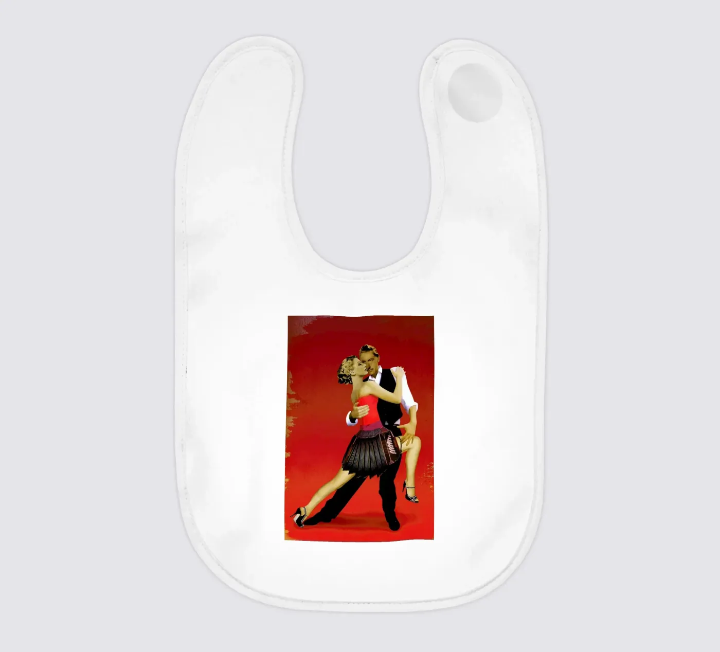 Tango baby slabbetje van Ellen Weinstein