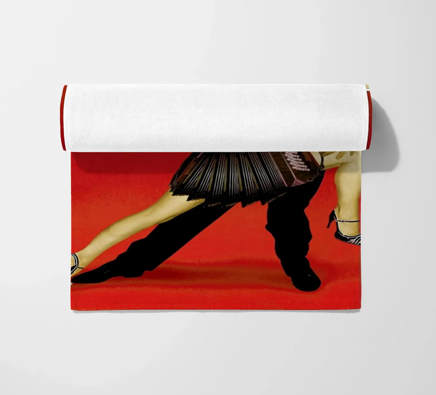 Tango Strandtuch von Ellen Weinstein