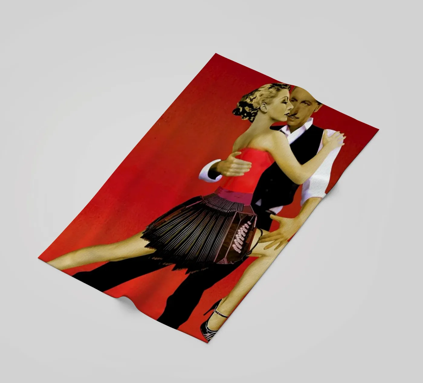 Tango Strandtuch von Ellen Weinstein