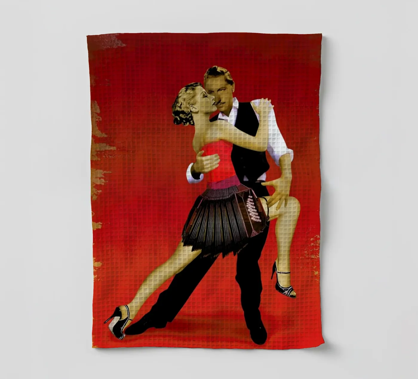 Tango Geschirrtuch von Ellen Weinstein