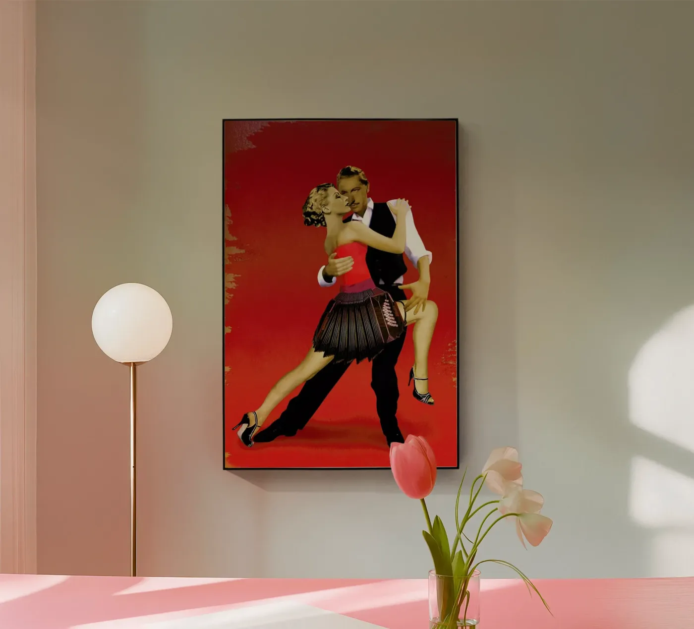 Tango Acryl-Glas von Ellen Weinstein