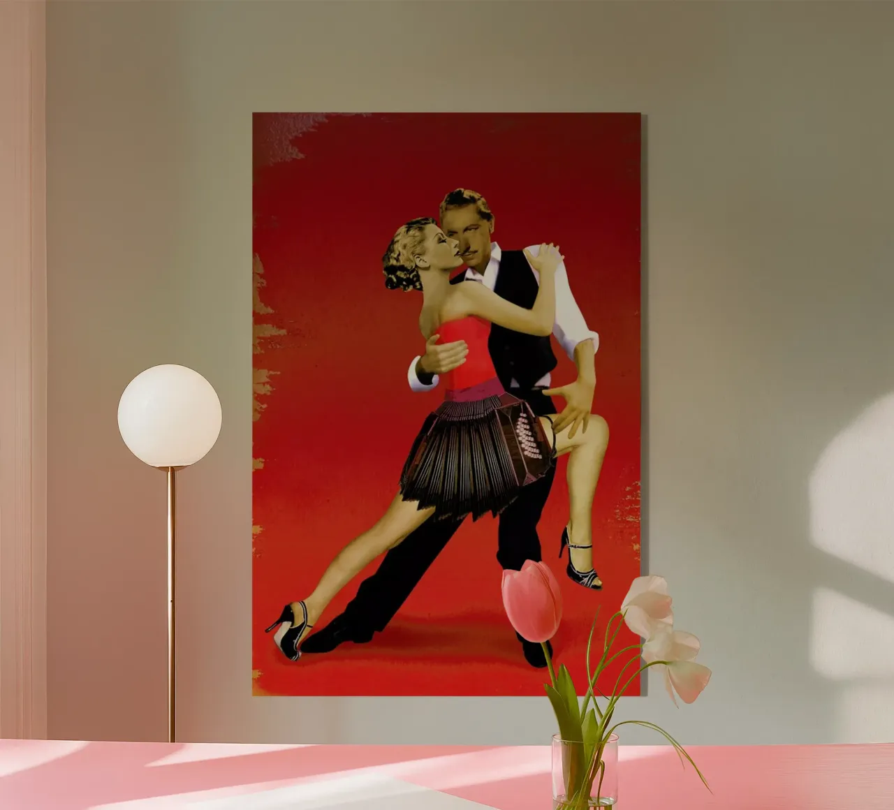 Tango Acryl-Glas von Ellen Weinstein