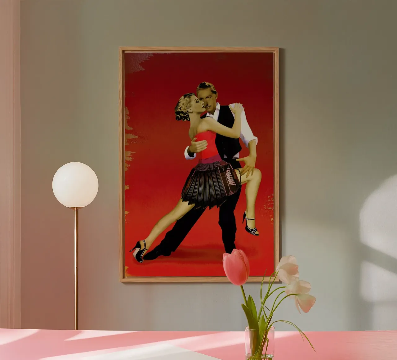 Tango forex plate by Ellen Weinstein