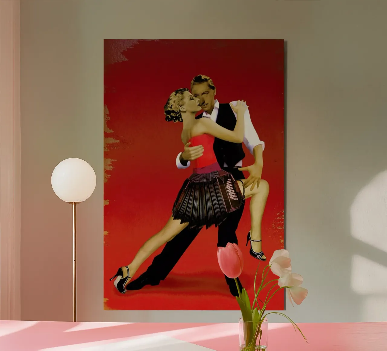 Tango forex plate by Ellen Weinstein