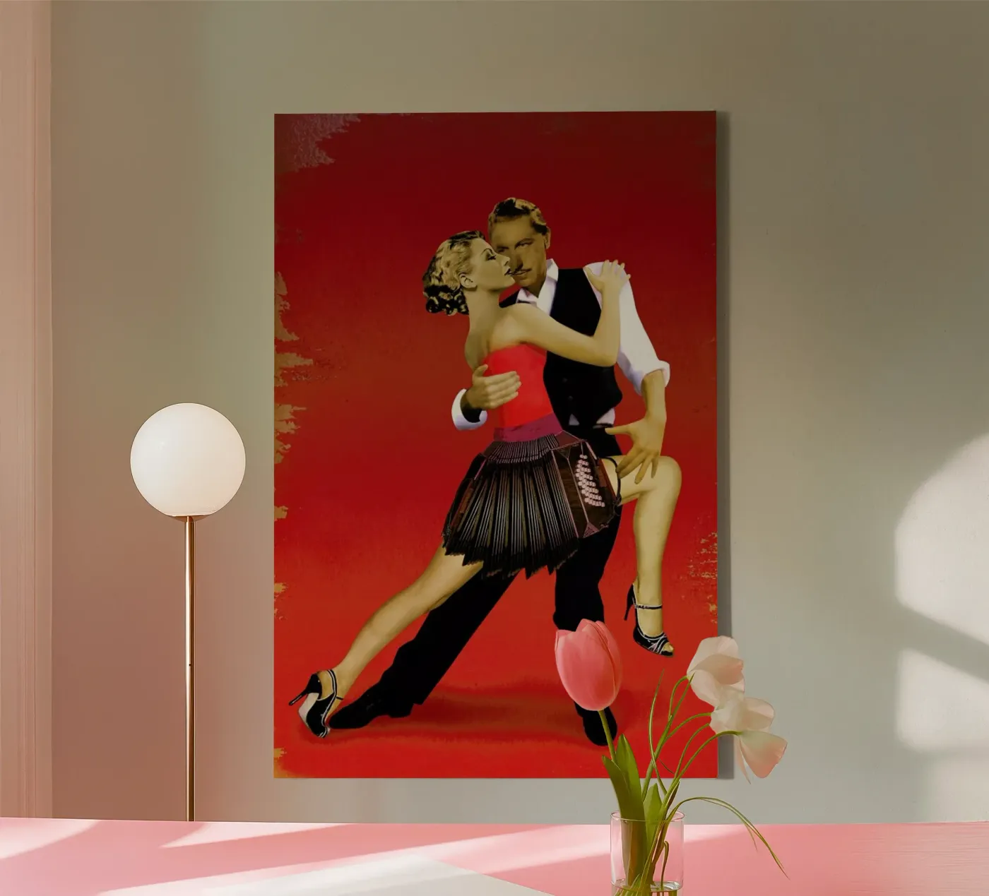 Tango canvas by Ellen Weinstein