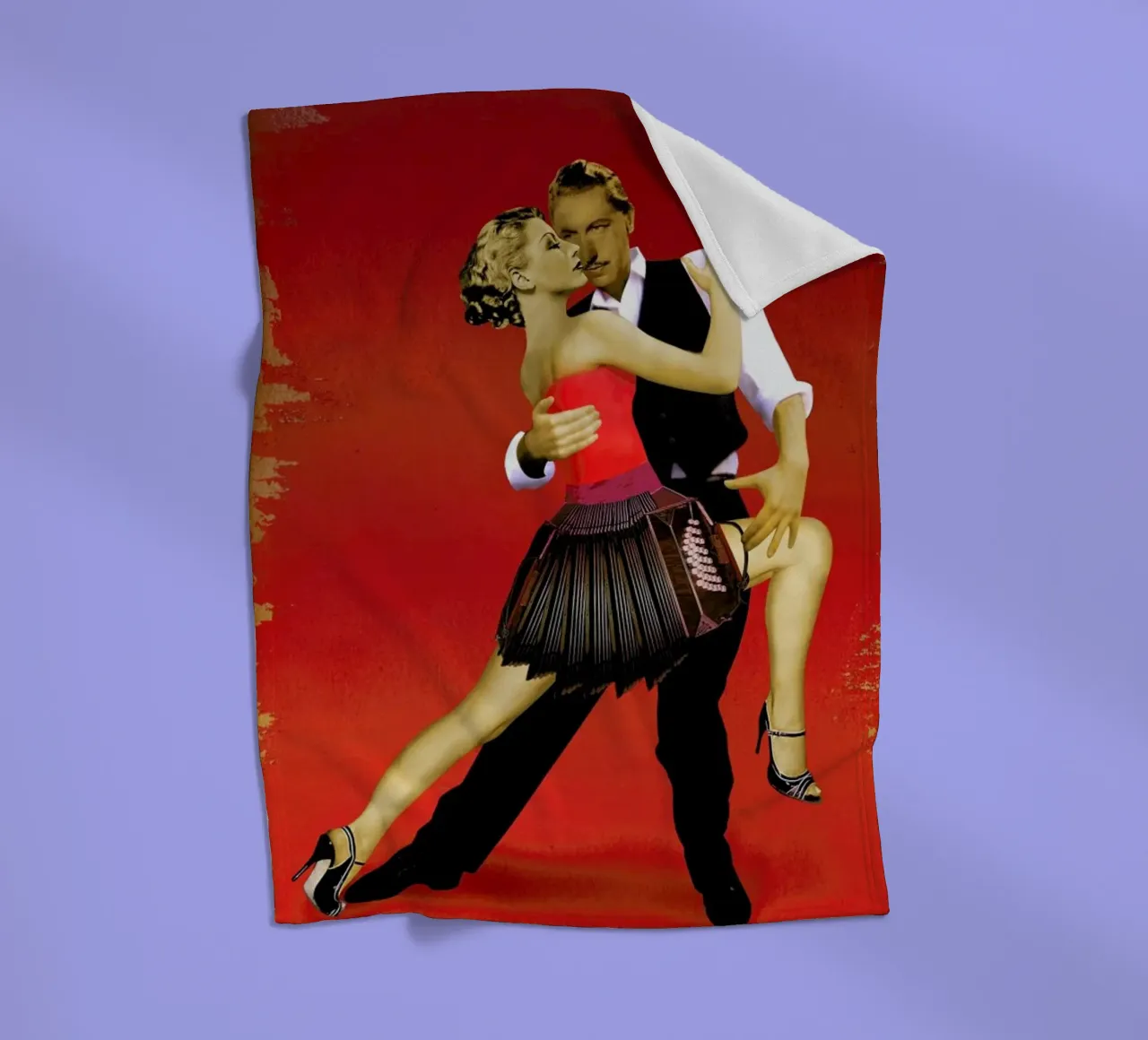 Tango Fleecedecke von Ellen Weinstein