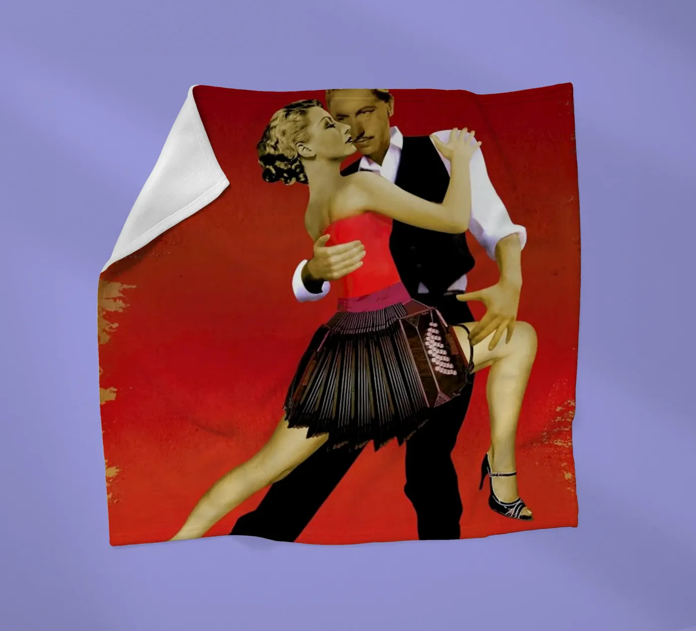 Tango fleecedeken van Ellen Weinstein