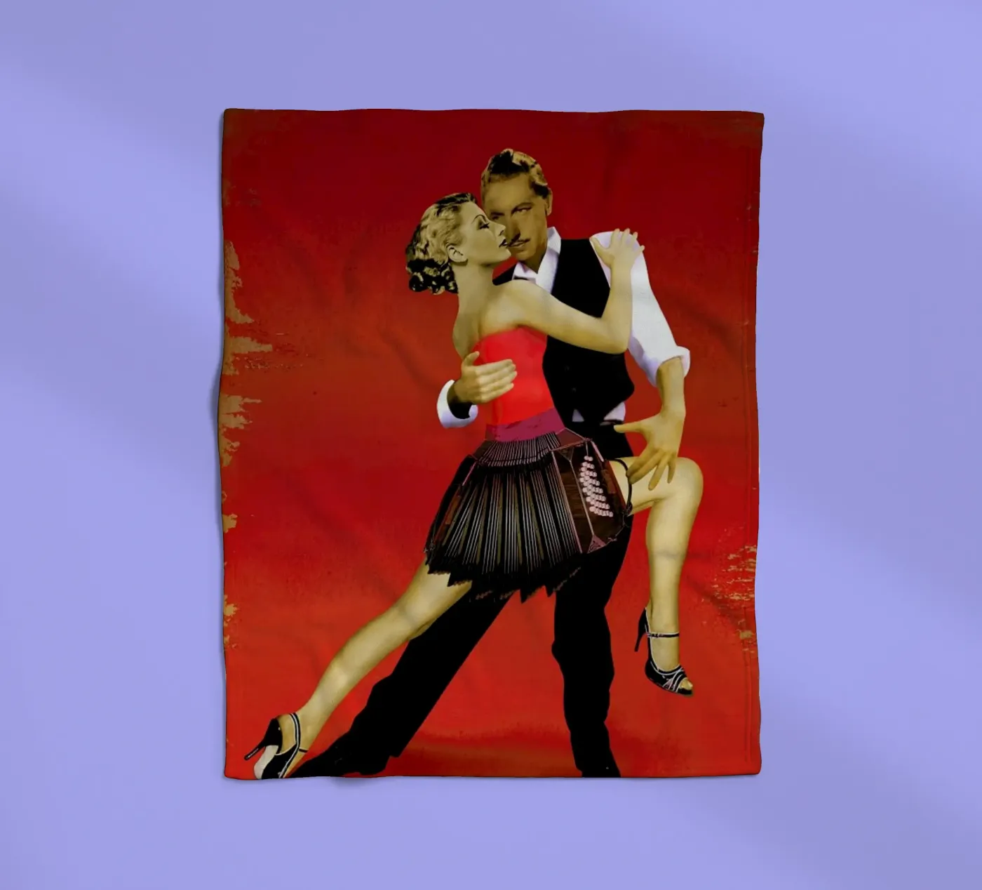 Tango fleecedeken van Ellen Weinstein