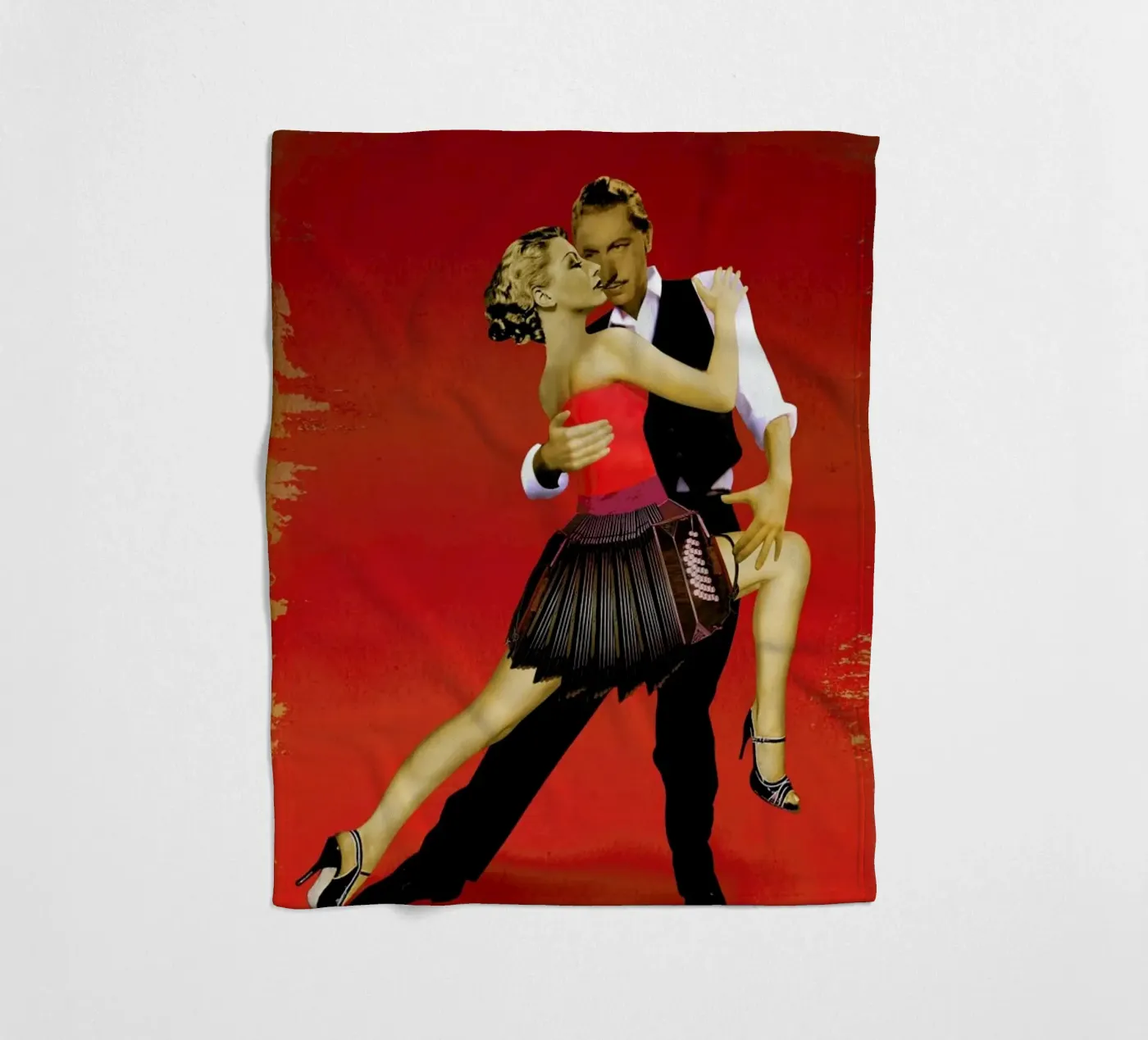 Tango fleecedeken van Ellen Weinstein