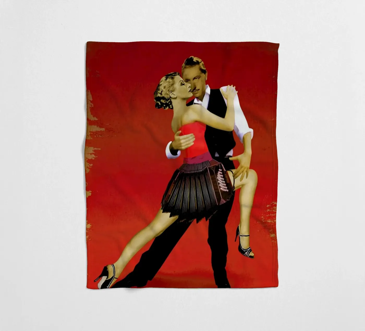 Tango fleecedeken van Ellen Weinstein