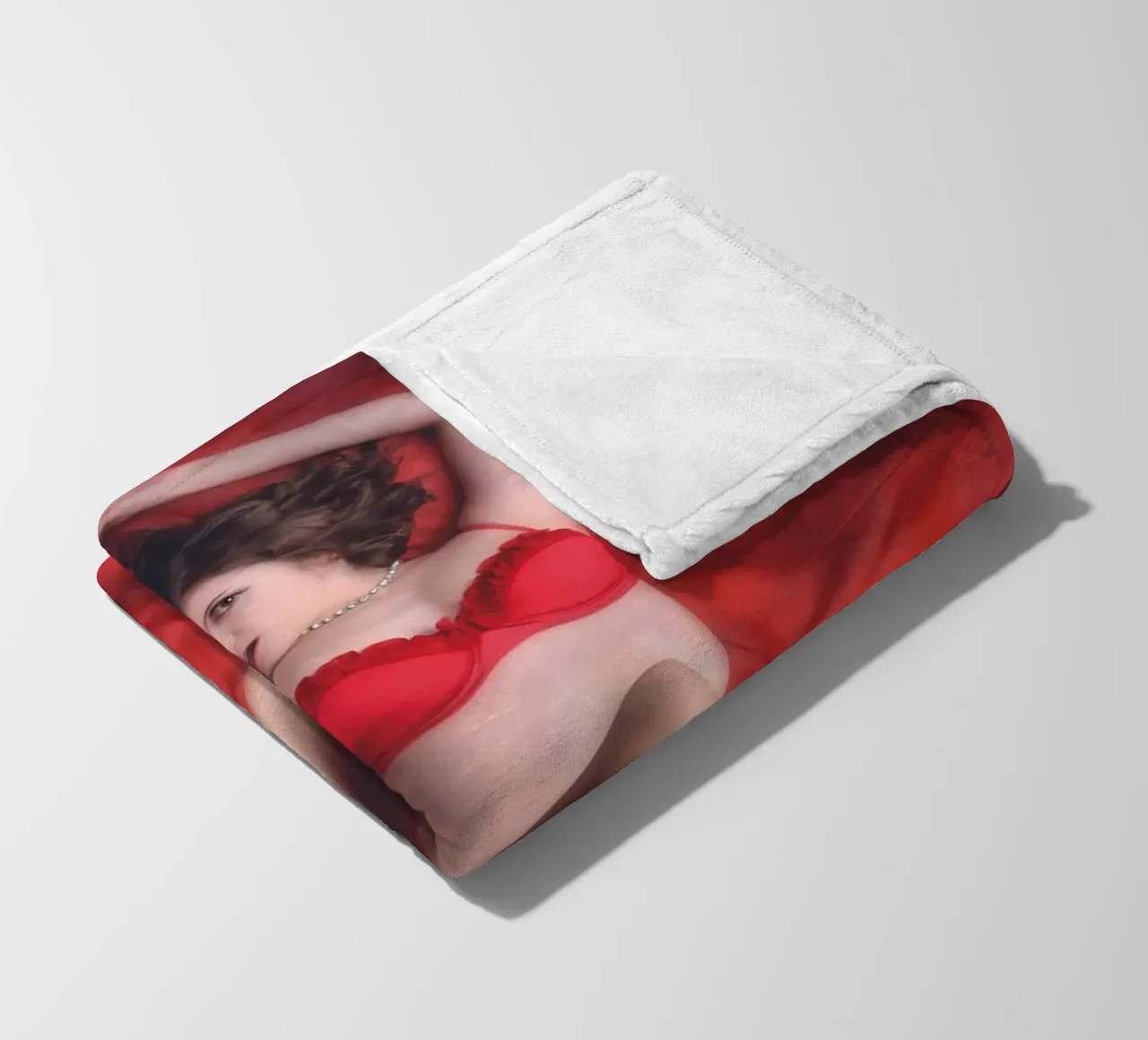 Dulce in red coperta in pile da Dave Hare Photography