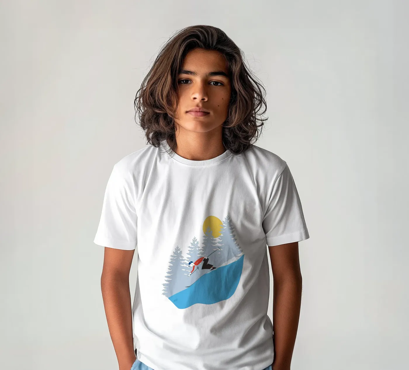Freschezza bianca t-shirt bambini da LaylaOzFun