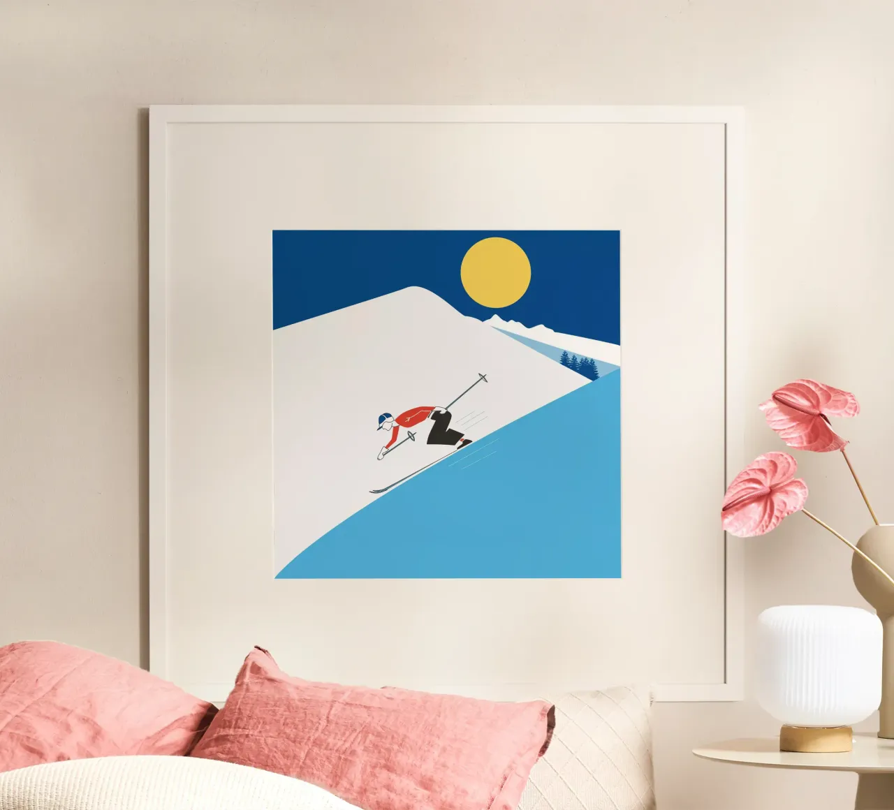 Freschezza bianca poster da LaylaOzFun