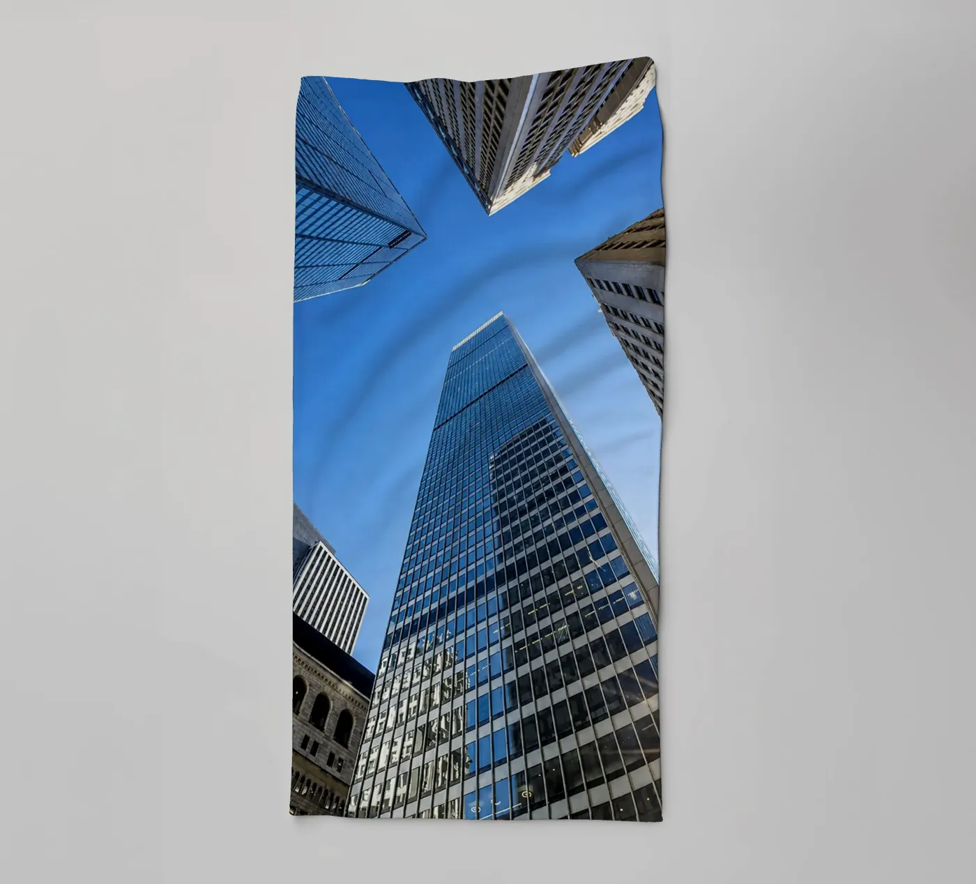 skyscraper view towel by onelife