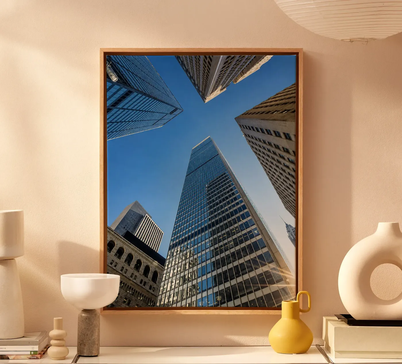 skyscraper view canvas by onelife