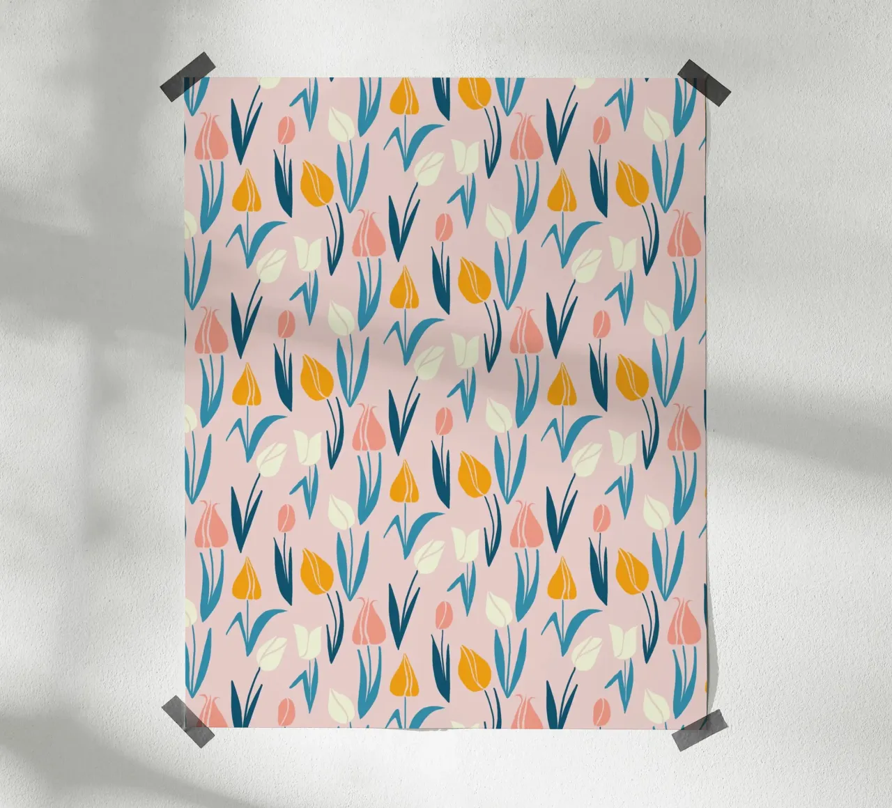 Tulips poster da nicigabrieldesigns