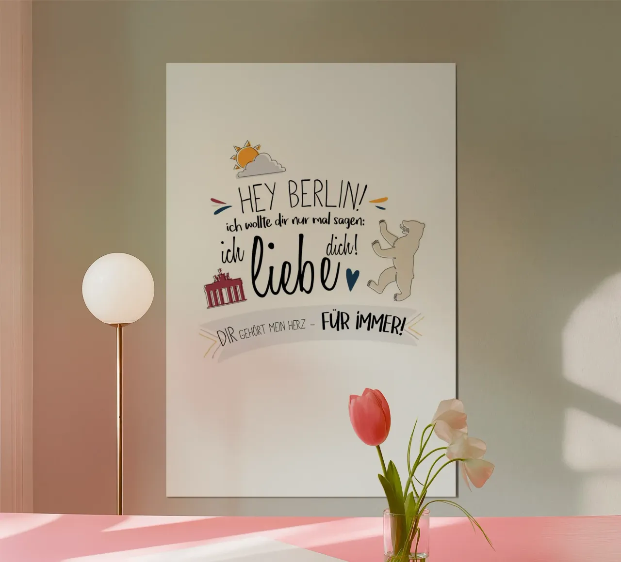 Hey Berlin poster da artbox44