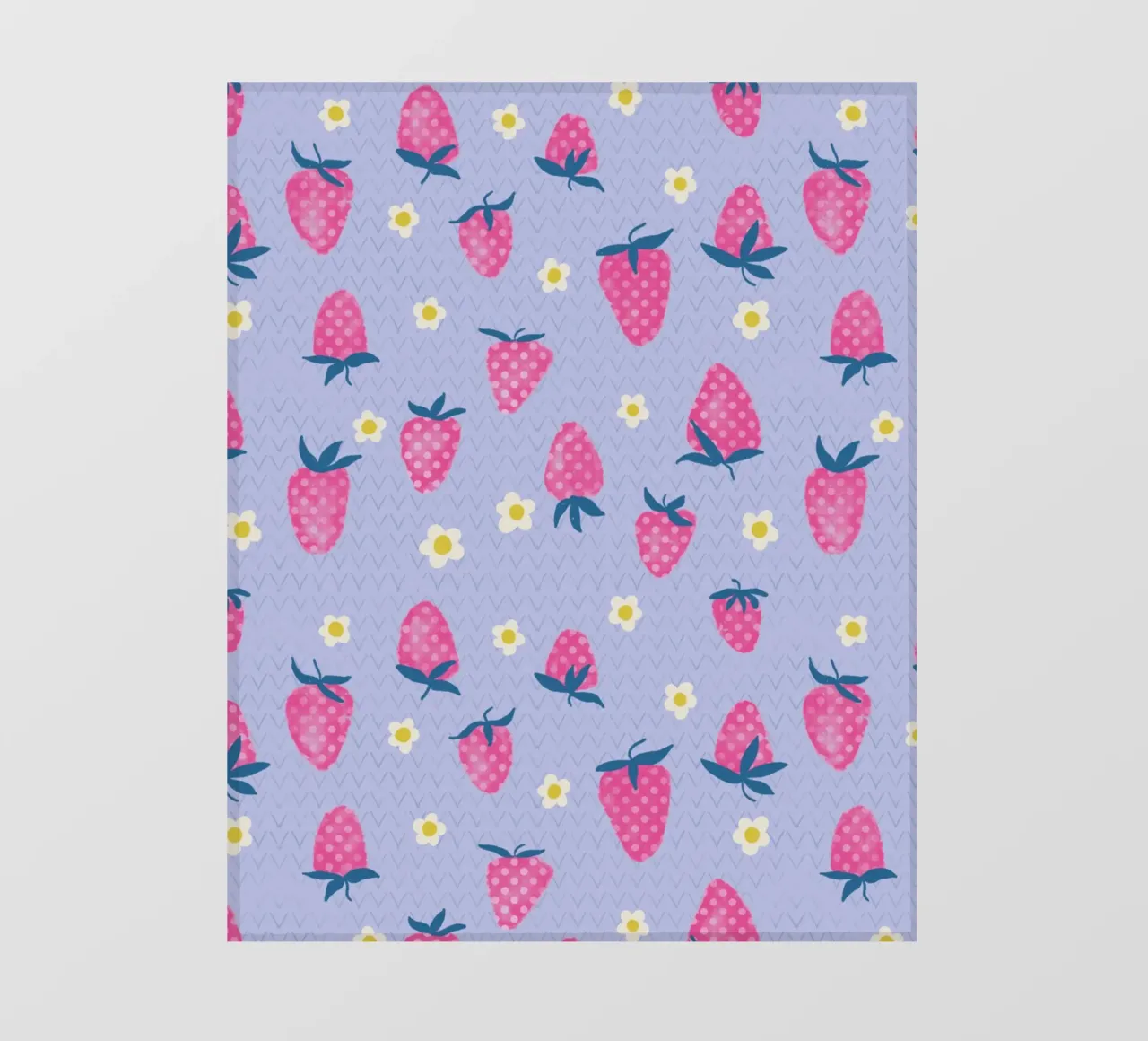 Fragole telo in pvc da nicigabrieldesigns