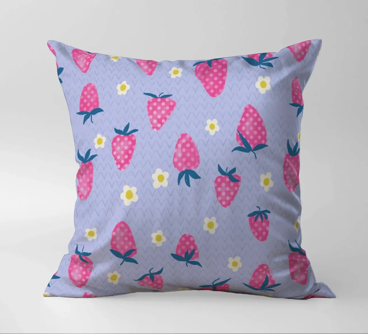 Fragole cuscino da nicigabrieldesigns