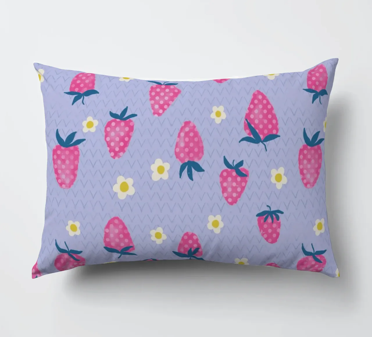 Fragole cuscino da nicigabrieldesigns