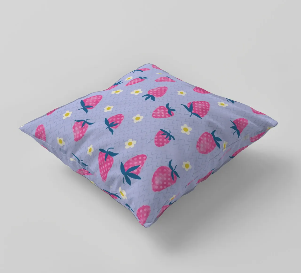 Fragole cuscino da nicigabrieldesigns