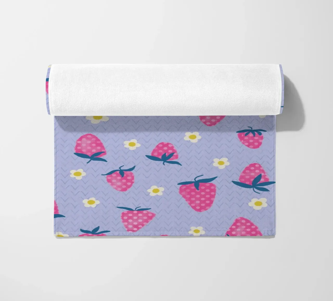 Fragole telo mare da nicigabrieldesigns