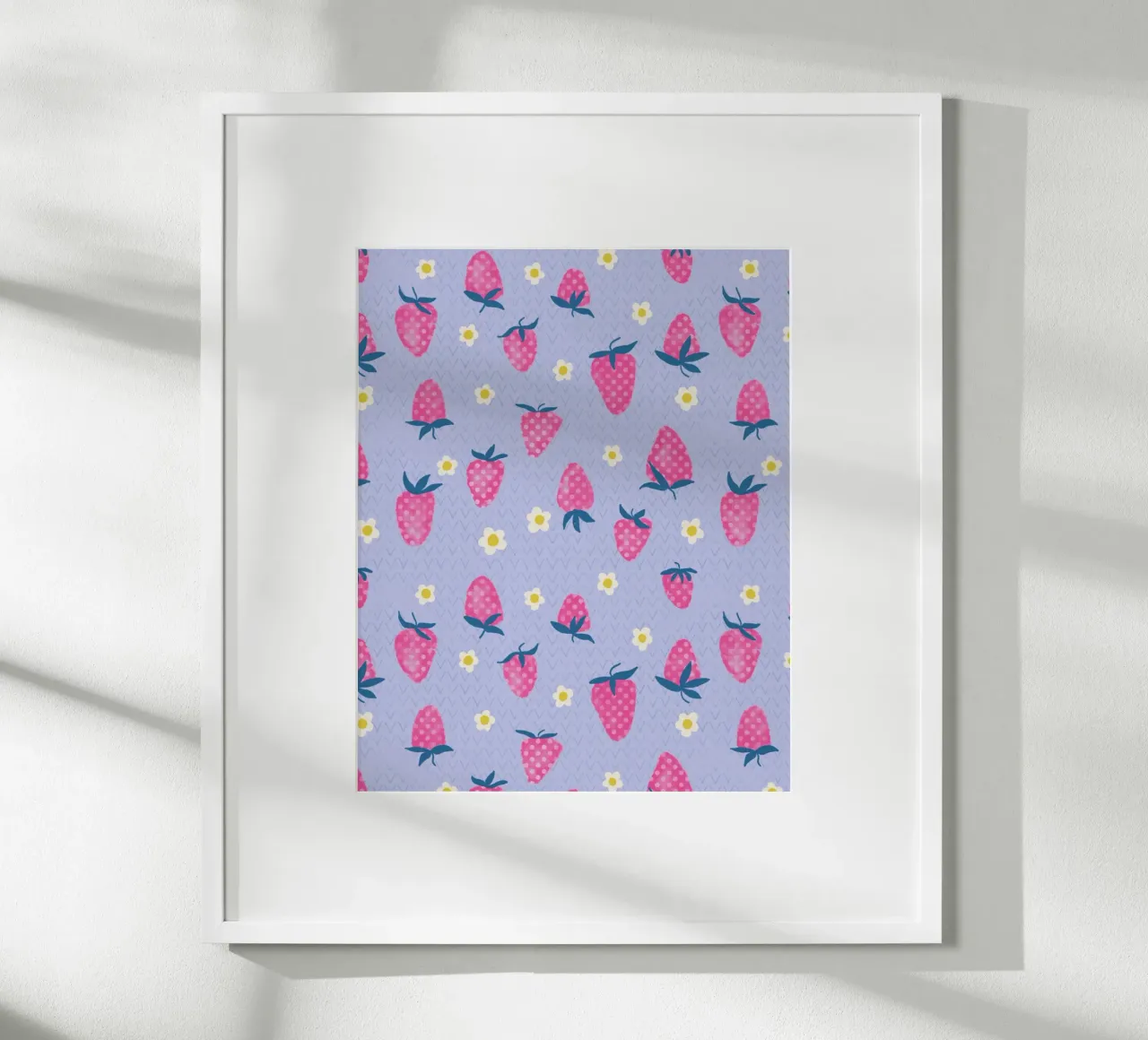 Fragole carta hahnemühle da nicigabrieldesigns
