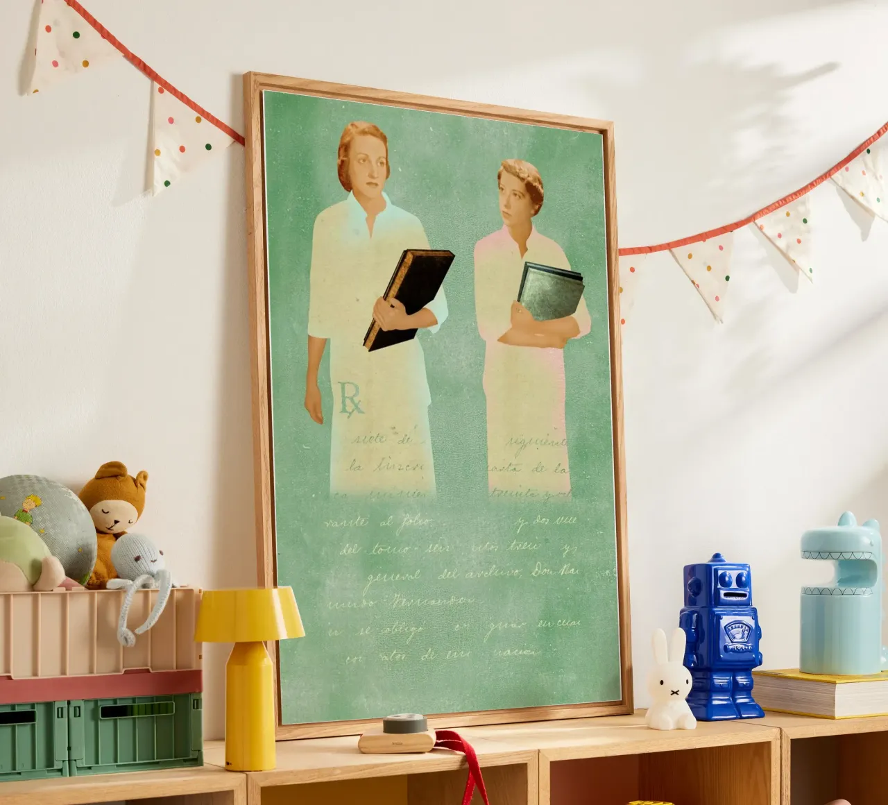 The Sisters plexiglass da Ellen Weinstein