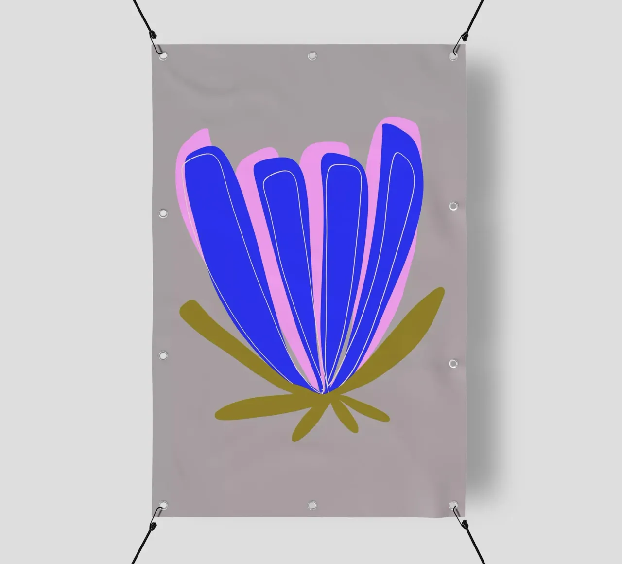 A Flower 1 telo in pvc da Studio Memb