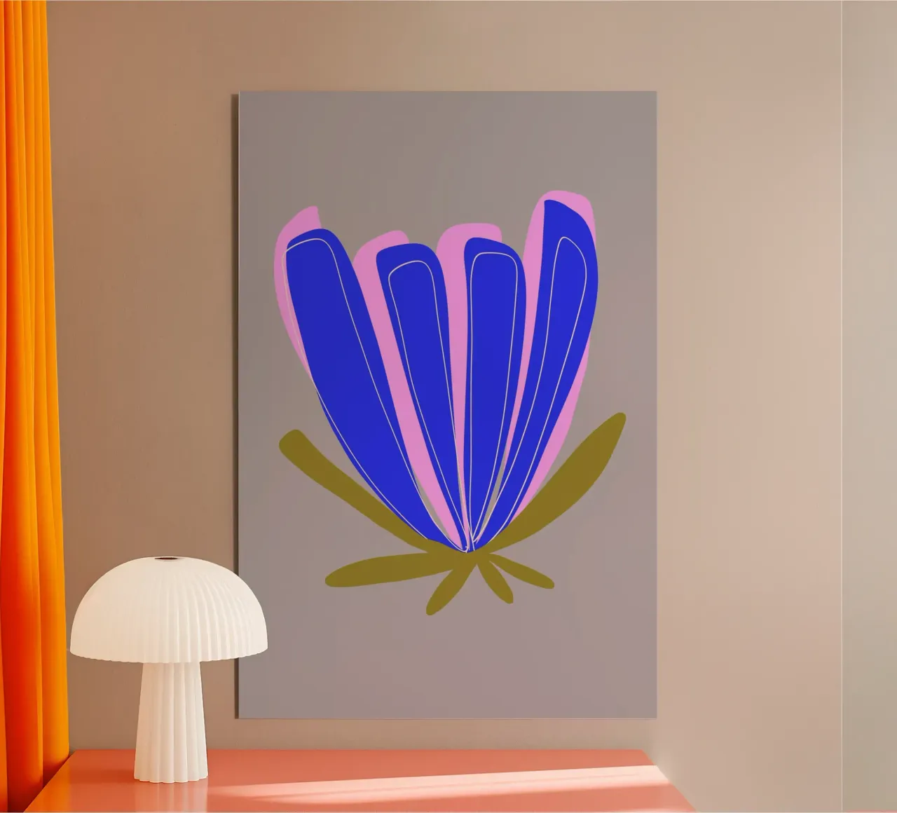 A Flower 1 alluminio dibond da Studio Memb