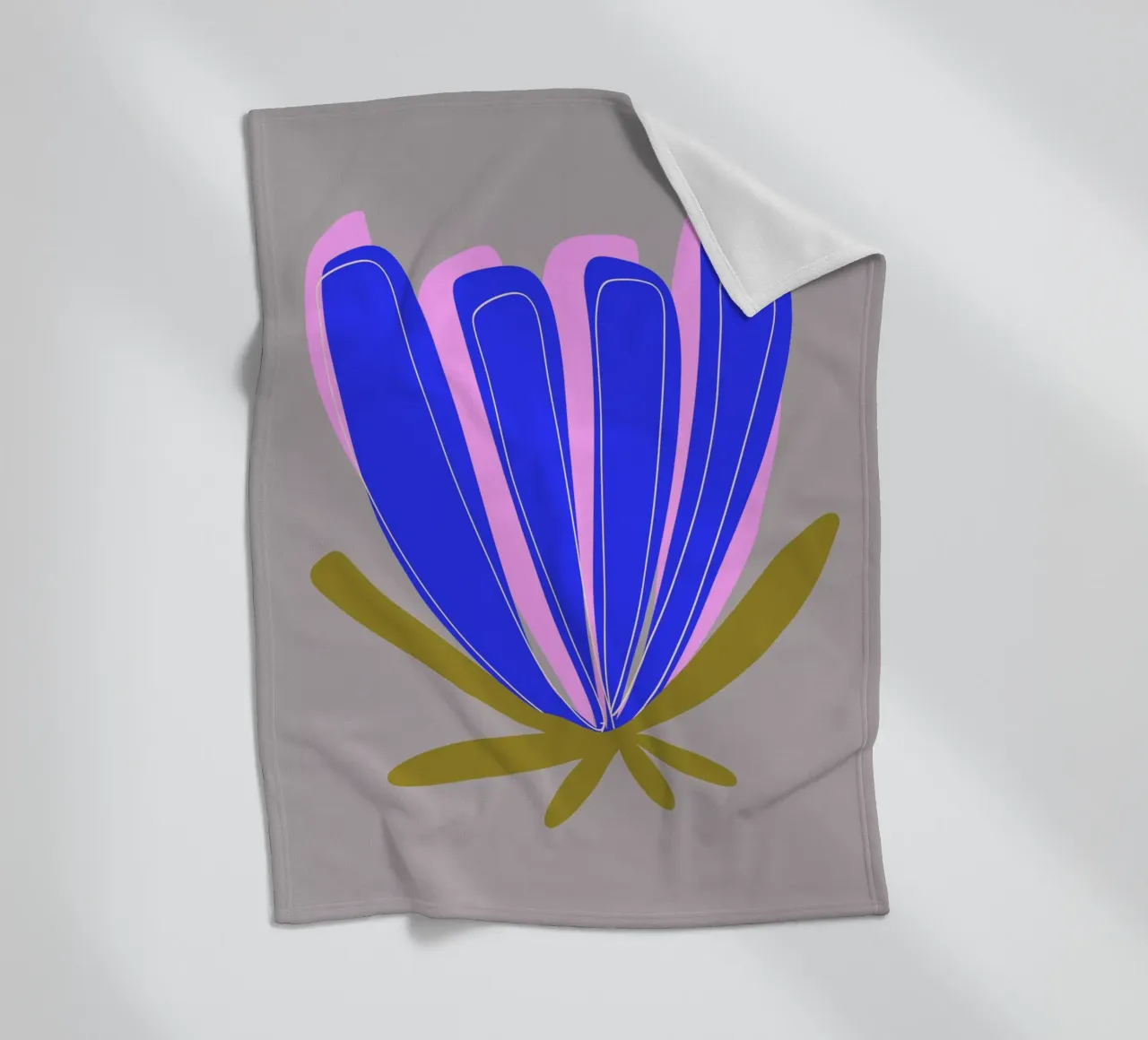 A Flower 1 coperta in pile da Studio Memb