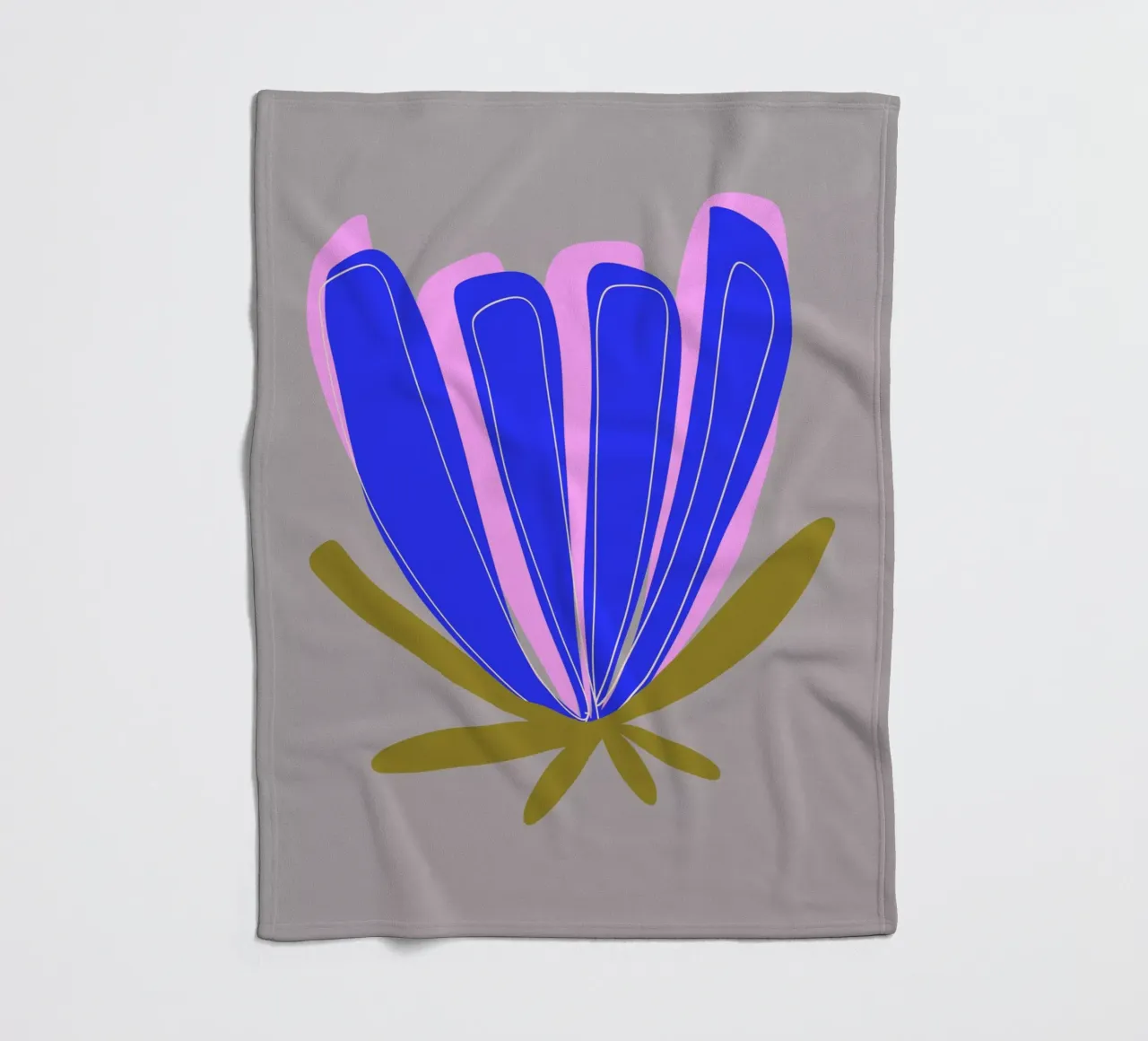 A Flower 1 coperta in pile da Studio Memb